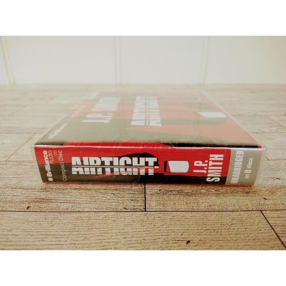 AUDIOBOOK - Airtight - J. P. Smith - Audio CD - Unabridged - BRAND NEW -Thriller - Picture 6 of 10